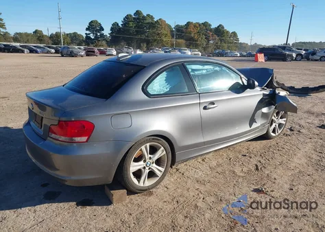 2011 BMW 128I z USA, uszkodzony, nr VIN WBAUP7C58BVK78533